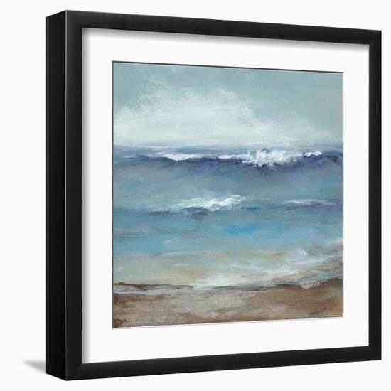 Home by the Sea-Christina Long-Framed Art Print