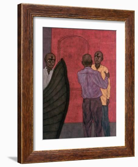 Home Coming - after a Long Absence, 1998-Shanti Panchal-Framed Giclee Print