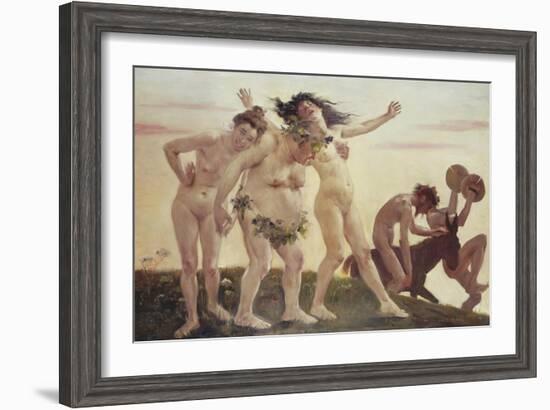 Home-Coming Bacchants, 1898-Lovis Corinth-Framed Giclee Print