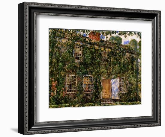 Home Cottage, East Hampton, C.1916-Childe Hassam-Framed Giclee Print