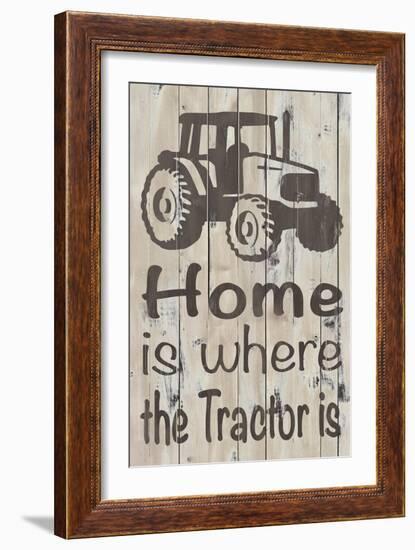 Home & Farm II-Alonzo Saunders-Framed Art Print