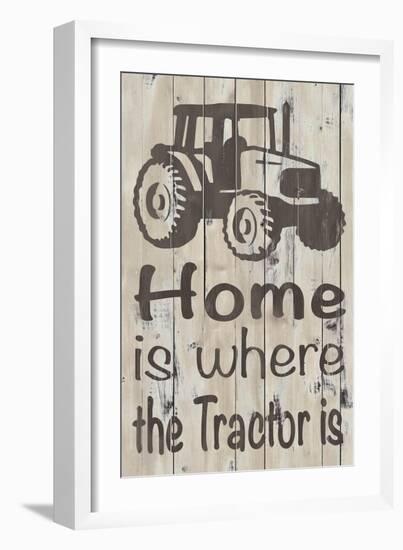 Home & Farm II-Alonzo Saunders-Framed Art Print