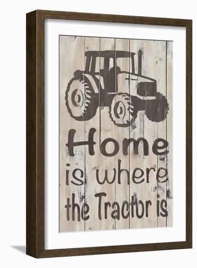 Home & Farm II-Alonzo Saunders-Framed Premium Giclee Print