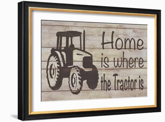 Home & Farm IV-Alonzo Saunders-Framed Art Print