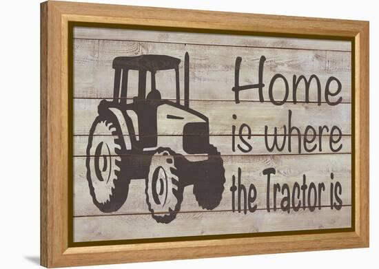 Home & Farm IV-Alonzo Saunders-Framed Stretched Canvas