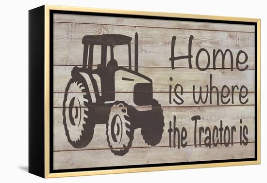 Home & Farm IV-Alonzo Saunders-Framed Stretched Canvas