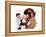 Home for Christmas-Norman Rockwell-Framed Premier Image Canvas
