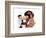 Home for Christmas-Norman Rockwell-Framed Giclee Print