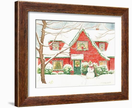 Home for Christmas-Gwendolyn Babbitt-Framed Art Print