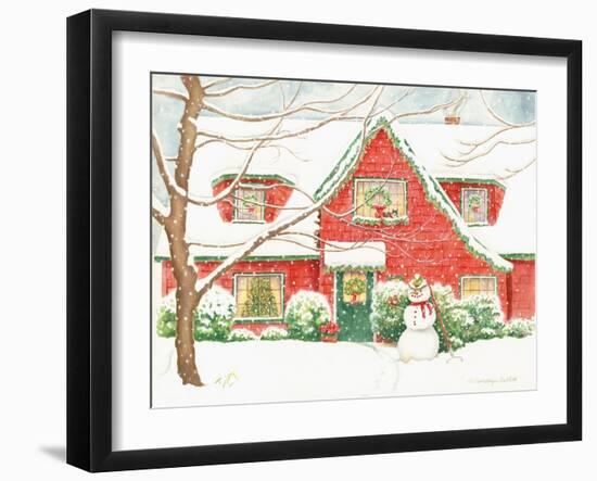 Home for Christmas-Gwendolyn Babbitt-Framed Art Print