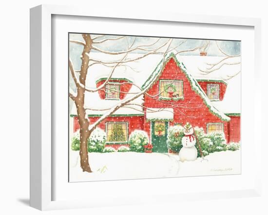 Home for Christmas-Gwendolyn Babbitt-Framed Art Print