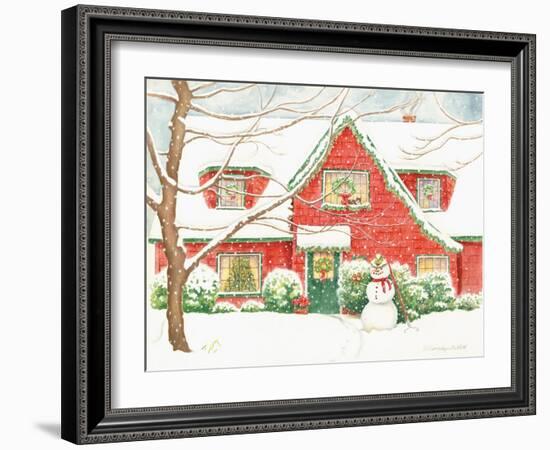 Home for Christmas-Gwendolyn Babbitt-Framed Art Print