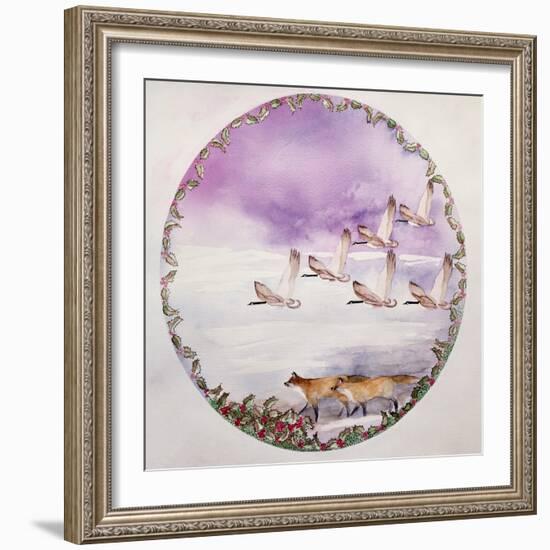 Home for Christmas-Suzi Kennett-Framed Giclee Print