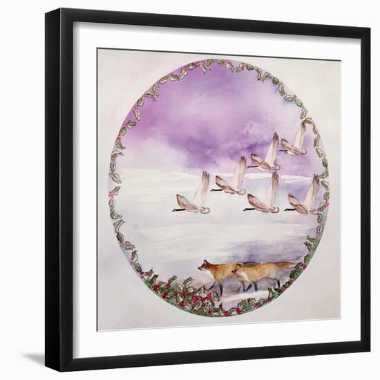 Home for Christmas-Suzi Kennett-Framed Giclee Print