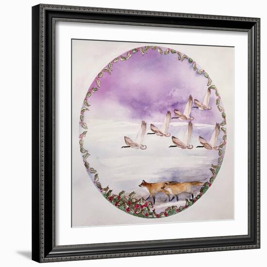 Home for Christmas-Suzi Kennett-Framed Giclee Print