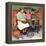 "Home for Thanksgiving", November 24,1945-Norman Rockwell-Framed Premier Image Canvas