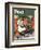 "Home for Thanksgiving" Saturday Evening Post Cover, November 24,1945-Norman Rockwell-Framed Giclee Print