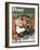 "Home for Thanksgiving" Saturday Evening Post Cover, November 24,1945-Norman Rockwell-Framed Giclee Print