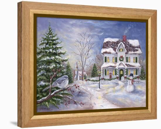 Home for the Holidays-Todd Williams-Framed Stretched Canvas