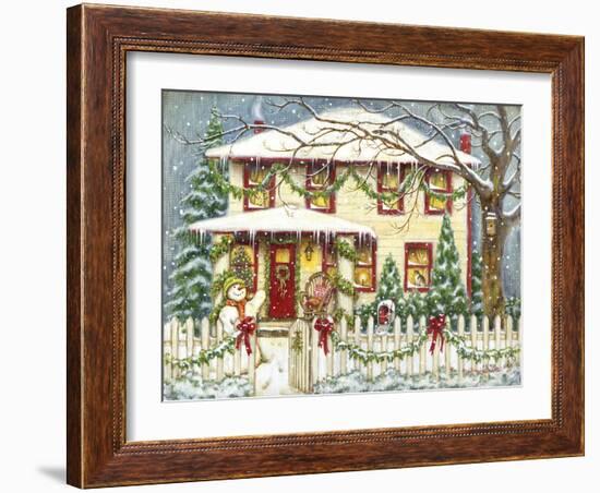 Home for the Holidays-Gwendolyn Babbitt-Framed Art Print