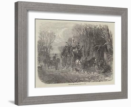 Home for the Holidays-Harrison William Weir-Framed Giclee Print