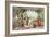 Home from the Brook, the Lucky Fishermen-Currier & Ives-Framed Giclee Print