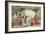 Home from the Brook, the Lucky Fishermen-Currier & Ives-Framed Giclee Print