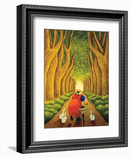 Home from the Market-Lowell Herrero-Framed Art Print