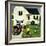 "Home from Vacation", August 23, 1952-John Falter-Framed Giclee Print