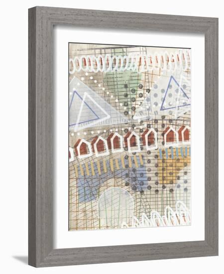 Home Grid II-Nikki Galapon-Framed Art Print