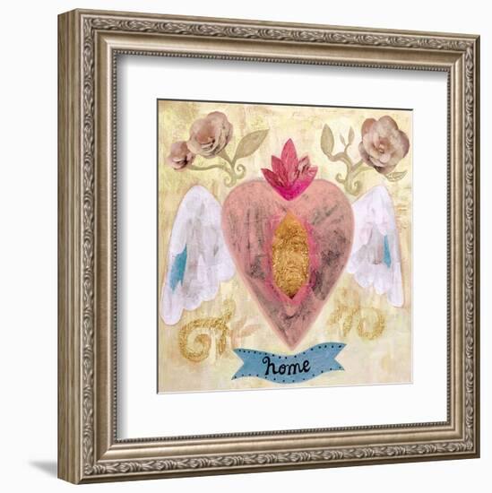 Home Heart-Mercedes Lagunas-Framed Art Print