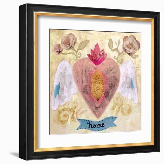 Home Heart-Mercedes Lagunas-Framed Art Print