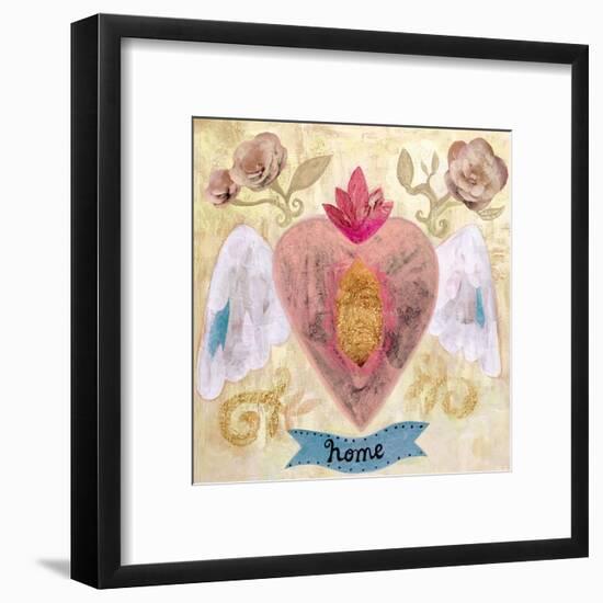 Home Heart-Mercedes Lagunas-Framed Art Print