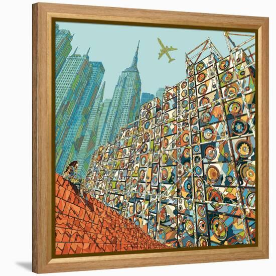 Home in Mind-HR-FM-Framed Stretched Canvas