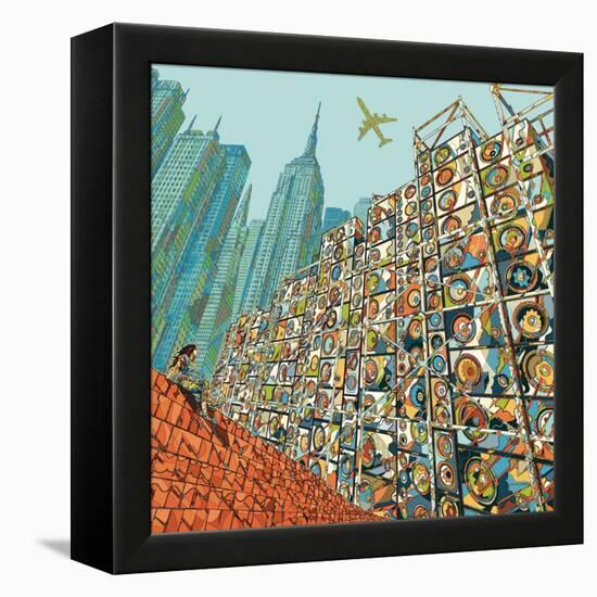 Home in Mind-HR-FM-Framed Stretched Canvas