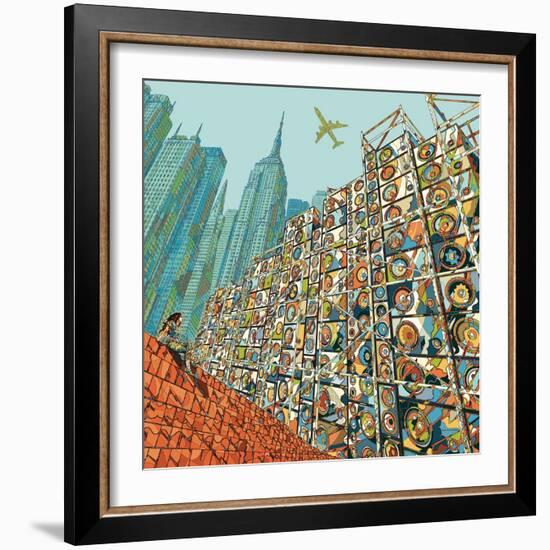 Home in Mind-HR-FM-Framed Art Print