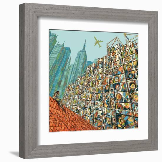 Home in Mind-HR-FM-Framed Art Print