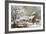 Home in the Wilderness-Currier & Ives-Framed Giclee Print