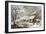 Home in the Wilderness-Currier & Ives-Framed Giclee Print