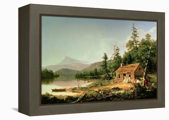 Home in the Woods, 1847-Thomas Cole-Framed Premier Image Canvas