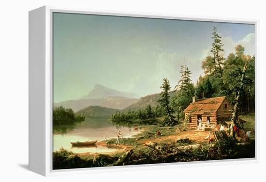 Home in the Woods, 1847-Thomas Cole-Framed Premier Image Canvas