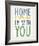 Home is Anywhere I'm with You-Tom Frazier-Framed Giclee Print