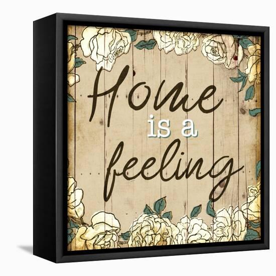 Home Is Feeling-Milli Villa-Framed Stretched Canvas