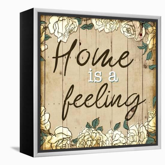 Home Is Feeling-Milli Villa-Framed Stretched Canvas