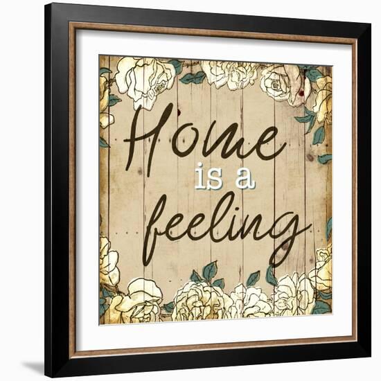 Home Is Feeling-Milli Villa-Framed Art Print