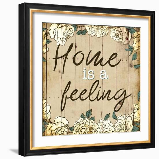 Home Is Feeling-Milli Villa-Framed Art Print