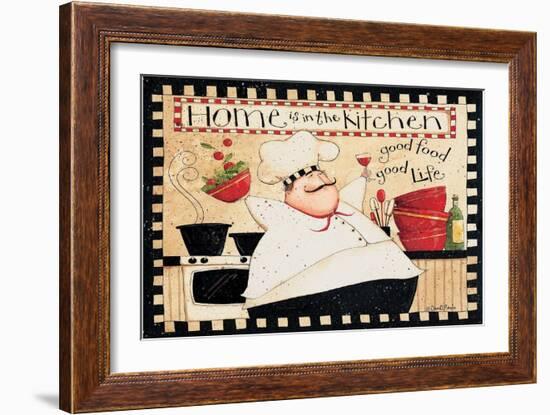 Home Is In The Kitchen-Dan Dipaolo-Framed Art Print