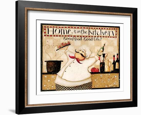 Home Is In the Kitchen-Dan Dipaolo-Framed Art Print