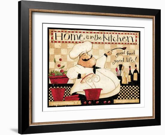 Home Is In The Kitchen-Dan Dipaolo-Framed Art Print