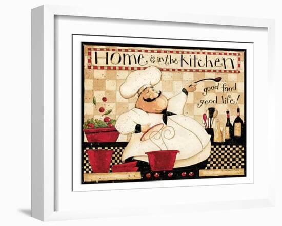 Home Is In The Kitchen-Dan Dipaolo-Framed Art Print